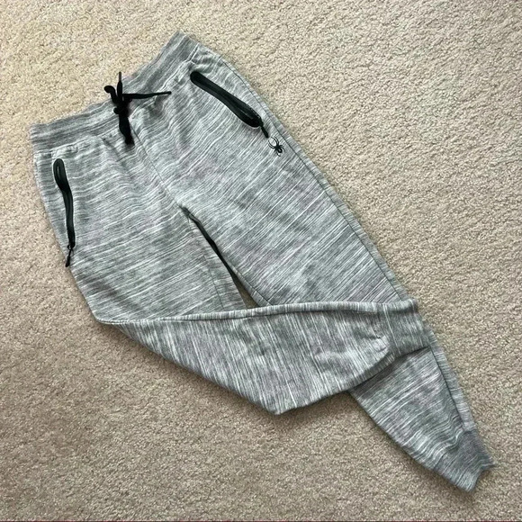 Spyder Active Pro Jogger Tapper Leg Men’s Size Large Gray SPM704U - Picture 1 of 15
